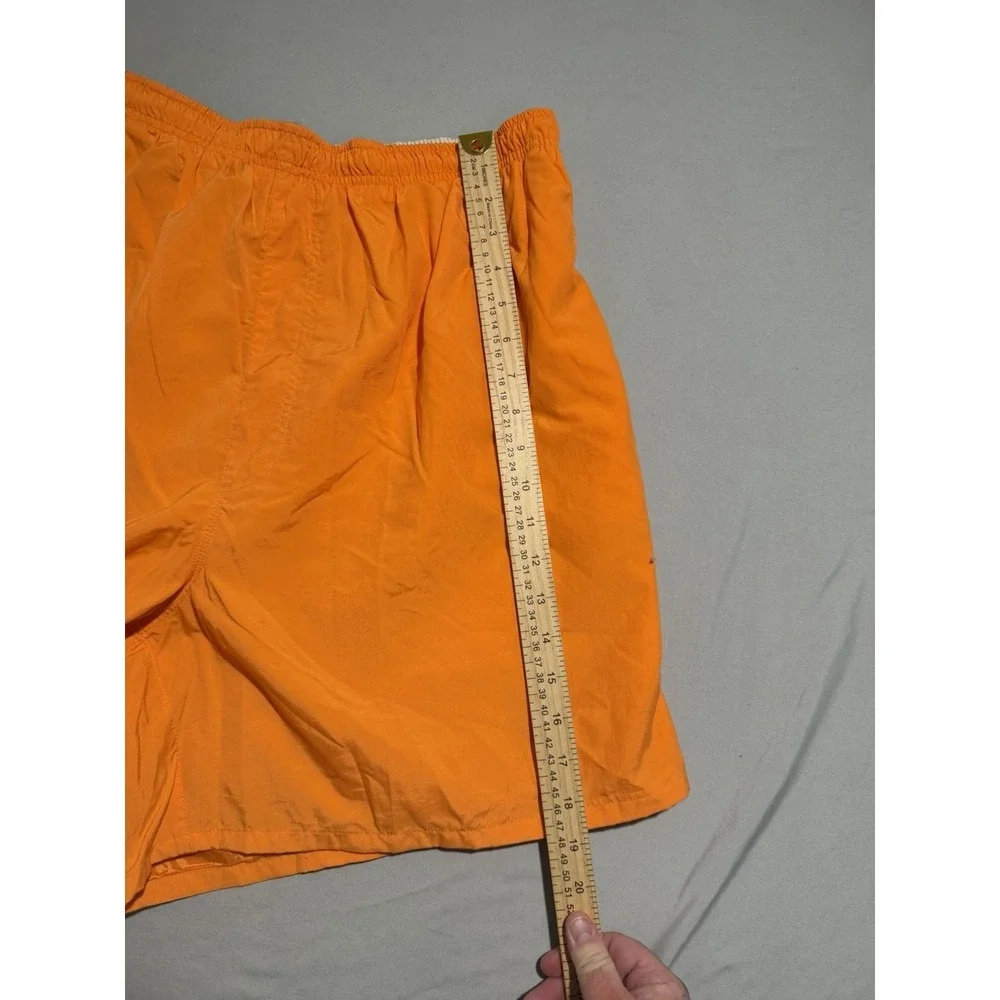 Roundtree & Yorke orange swim trunks shorts, lined, men's xl